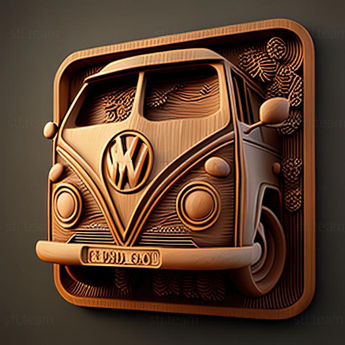3D модель Volkswagen Caddy (STL)